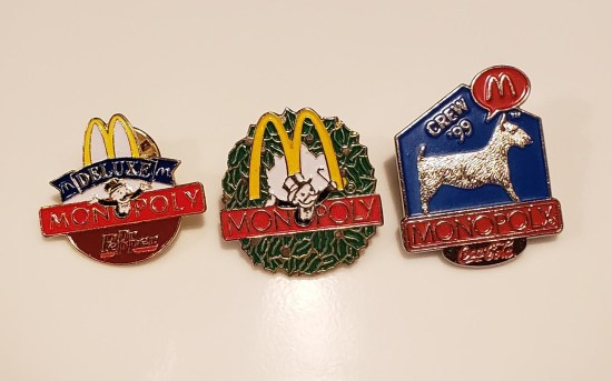 McDonald's pins!