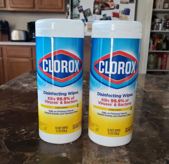 Clorox Wipes!