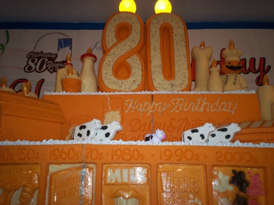 Cheese Sculpture 80th!