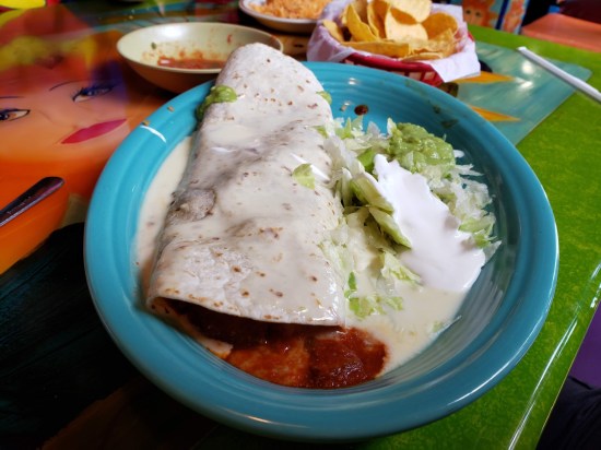 Burrito Chile Colorado!