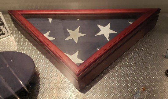 funeral flag.