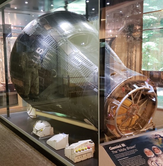 Gemini III capsule!
