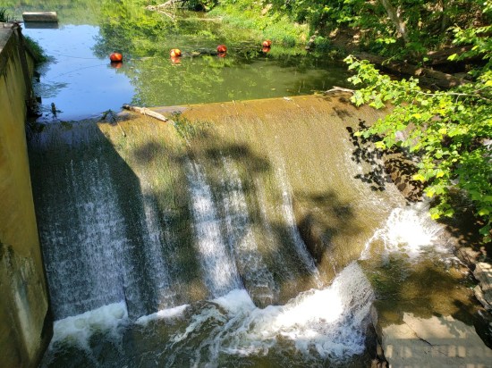 waterfall and buoys!