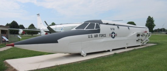 Convair B-58 rocket sled!