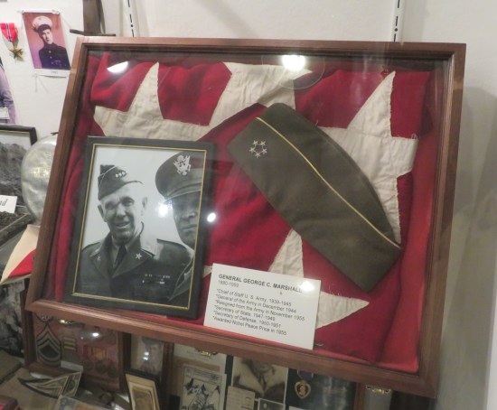 General Marshall's hat!