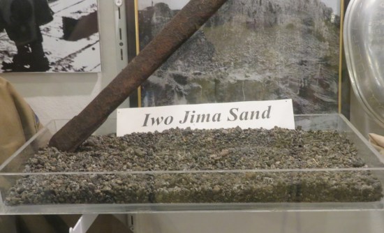 Iwo Jima sand!