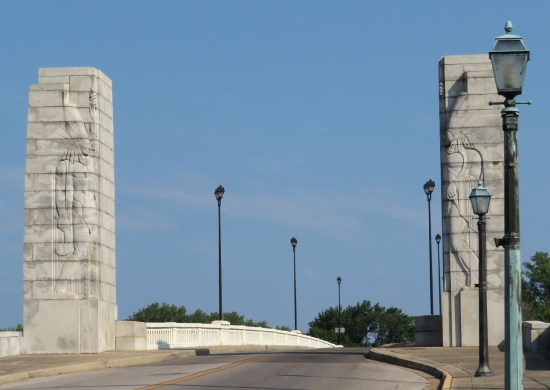 Lincoln Memorial Bridge pylons!