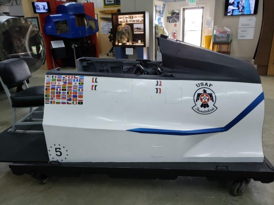 Thunderbirds cockpit!