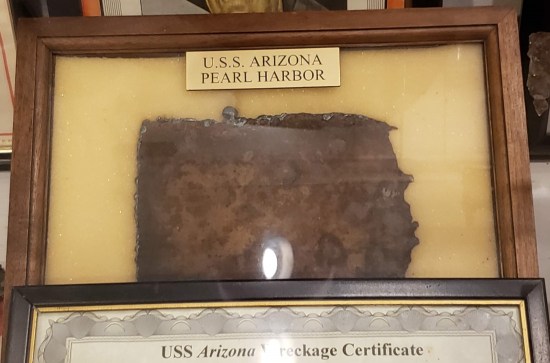 USS Arizona piece!