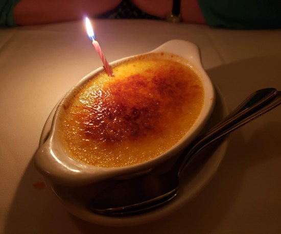 birthday brulee!