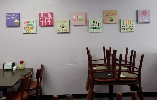 Knead the Dough signs!