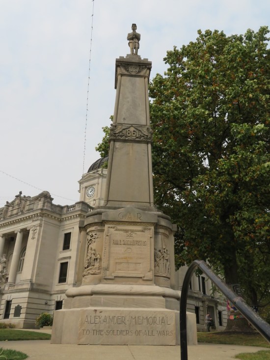 Monroe war memorial!