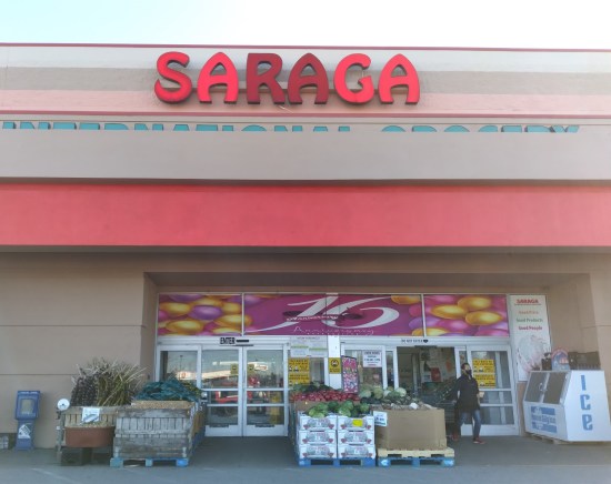 Saraga Inernational Grocery in Indianapolis.