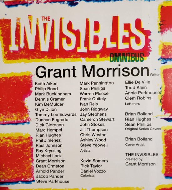 list of Invisibles artist credits