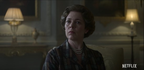 Olivia Colman as Queen Elizabeth!