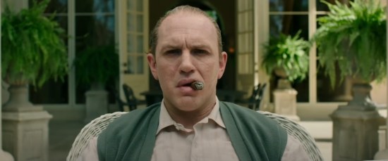 Tom Hardy as Al Capone.