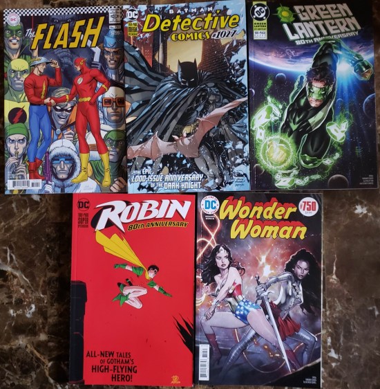 Five DC 2020 Specials.