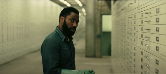 John David Washington in "Tenet".