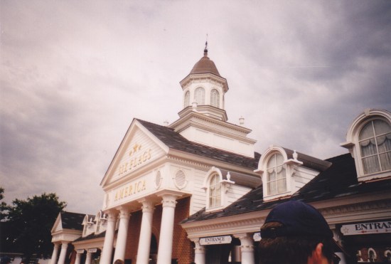 Six Flags America entrance.