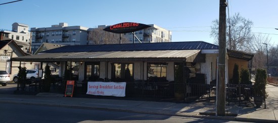 Canal Bistro in Broad Ripple, Indianapolis.