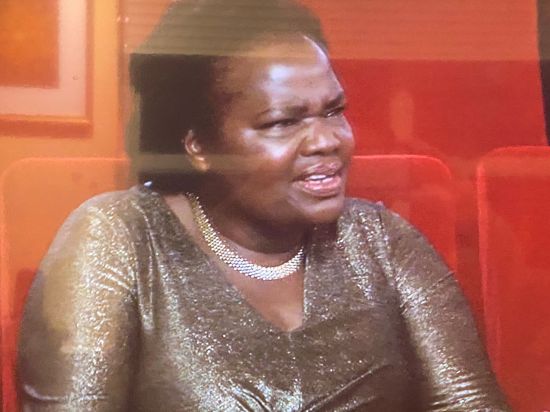 Daniel Kaluuya's mom at the Oscars.