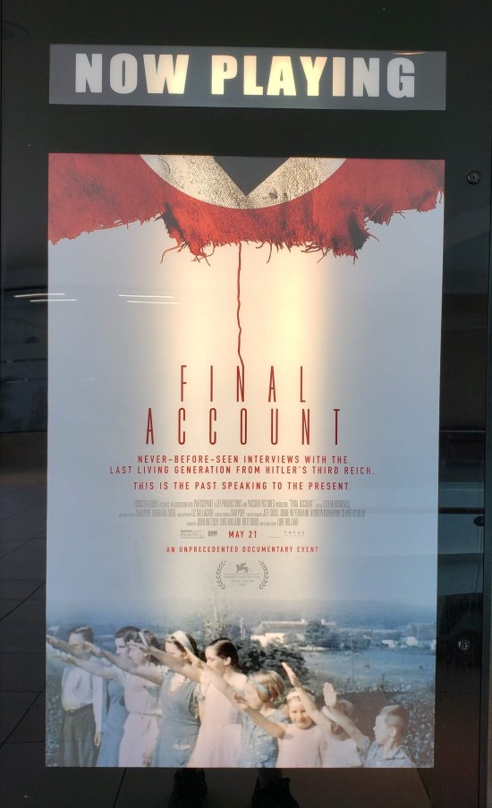 "Final Account" movie poster.