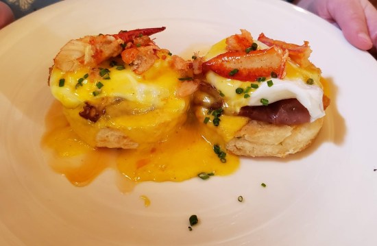 lobster Benedict at Neely House.
