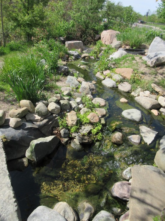Minnetrista garden pool.
