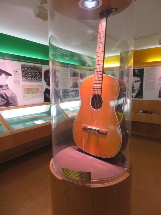 1958 spruce and rosewood guitar.