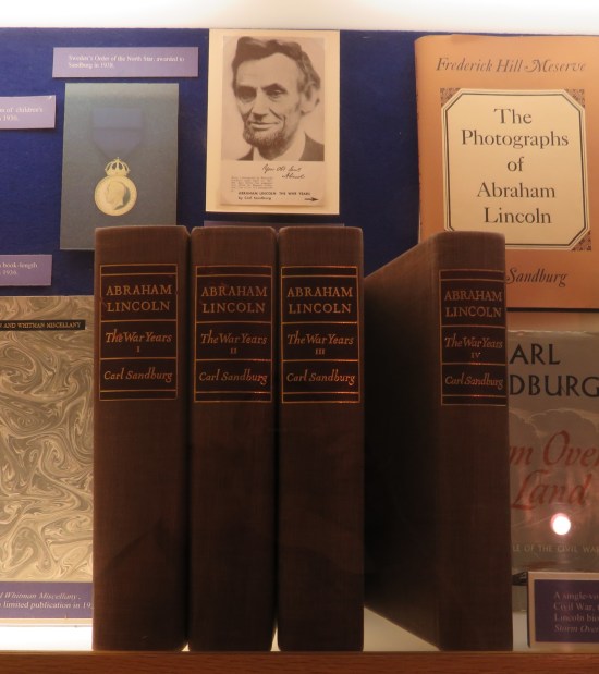 Carl Sandburg's Lincoln biography!