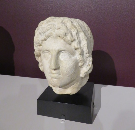 Alexander the Great sculpture.
