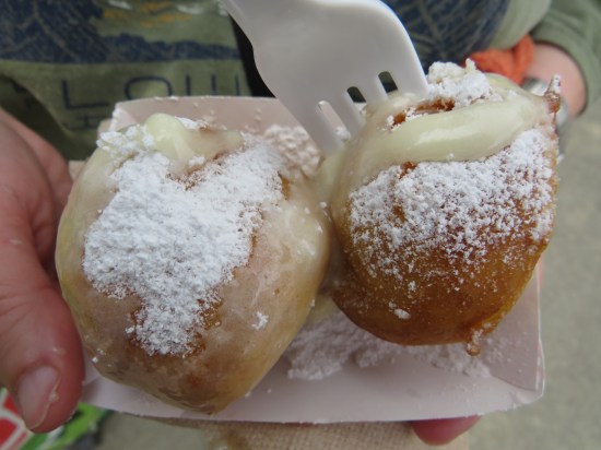 deep-fried Cini-Minis!
