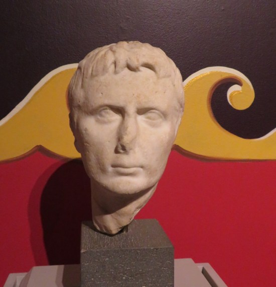 Emperor Augustus bust, Cedar Rapids.