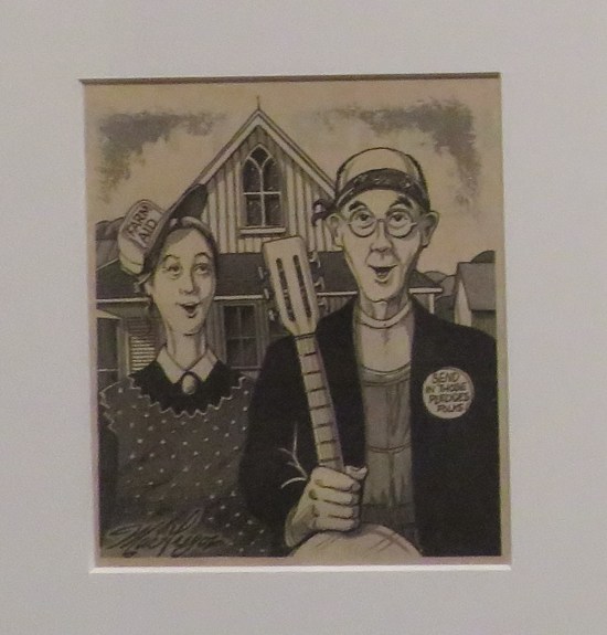 Farm Aid American Gothic!
