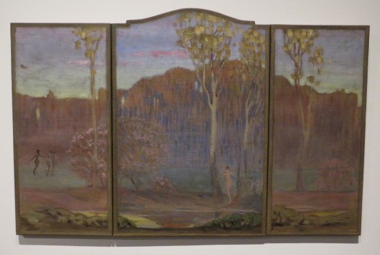 Grant Wood, A Phantasy of Spring.