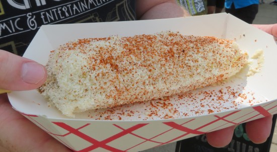 Samanos elotes Mexican street corn!