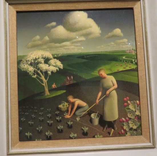 Grant Wood, Spring in the Country.