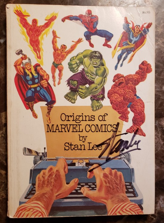 Stan Lee autographed book!
