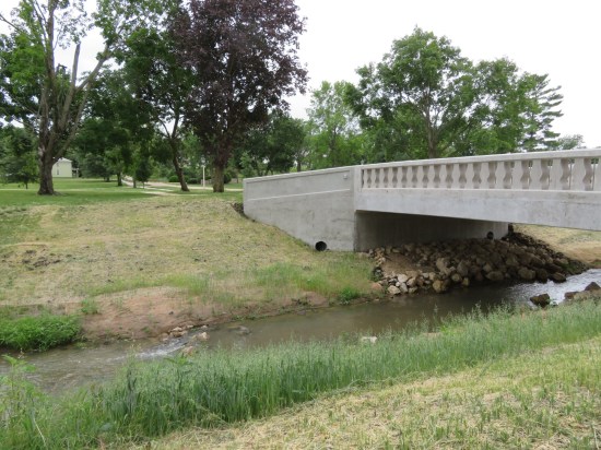 Iowa stream and bridge!