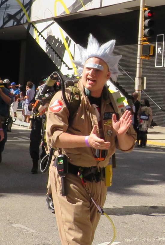 Ghostbuster Rick cosplay!