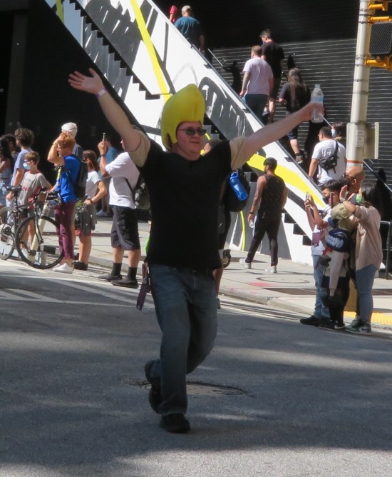 Johnny Bravo cosplay!