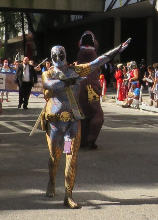 Marriott Carpet Deadpool cosplay!