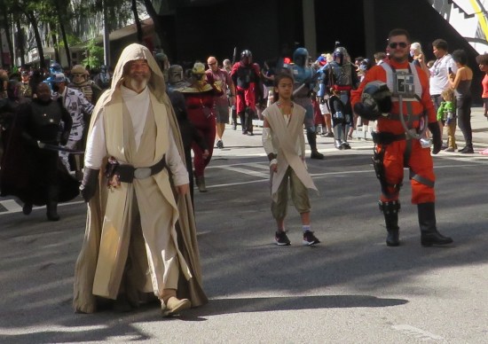 Old Luke Skywalker cosplay!