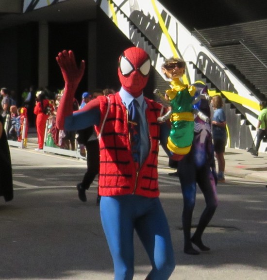 Steve Ditko Peter Parker cosplay!