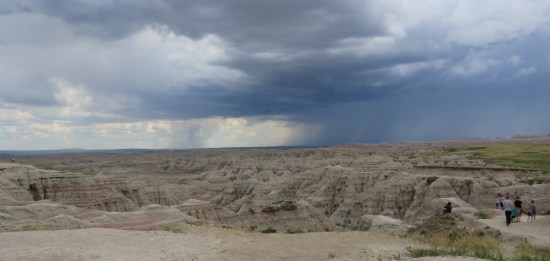 Badlands valley!
