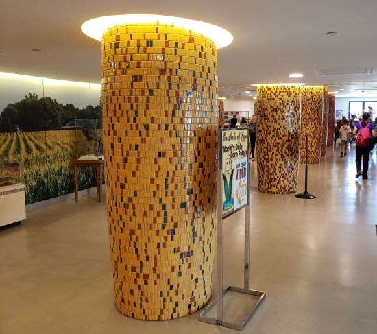 corn cob colonnade!