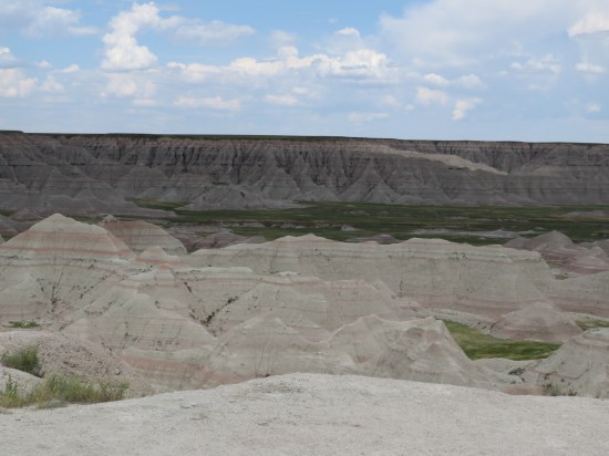 Badlands rock colors!