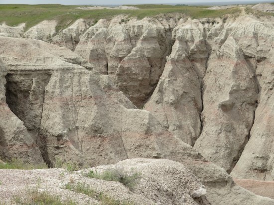 large Badlands rocks!