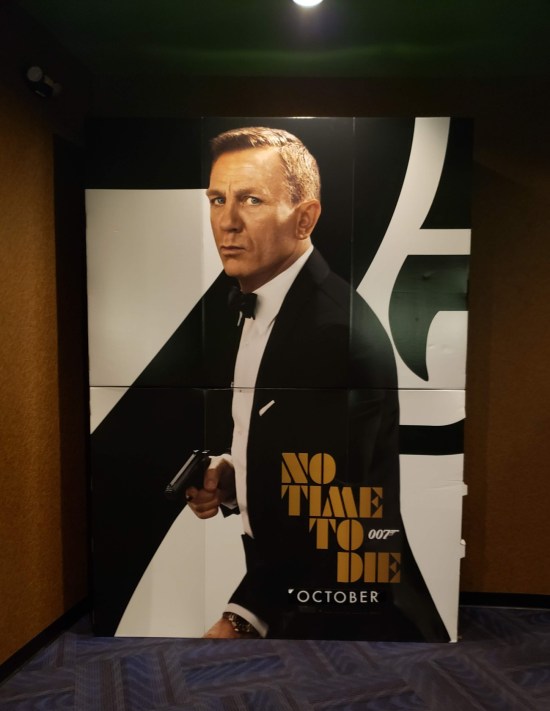 No Time to Die movie poster