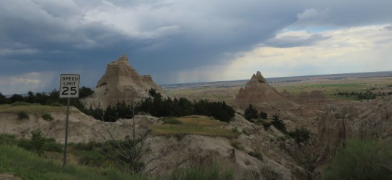 Badlands speed limit 25!